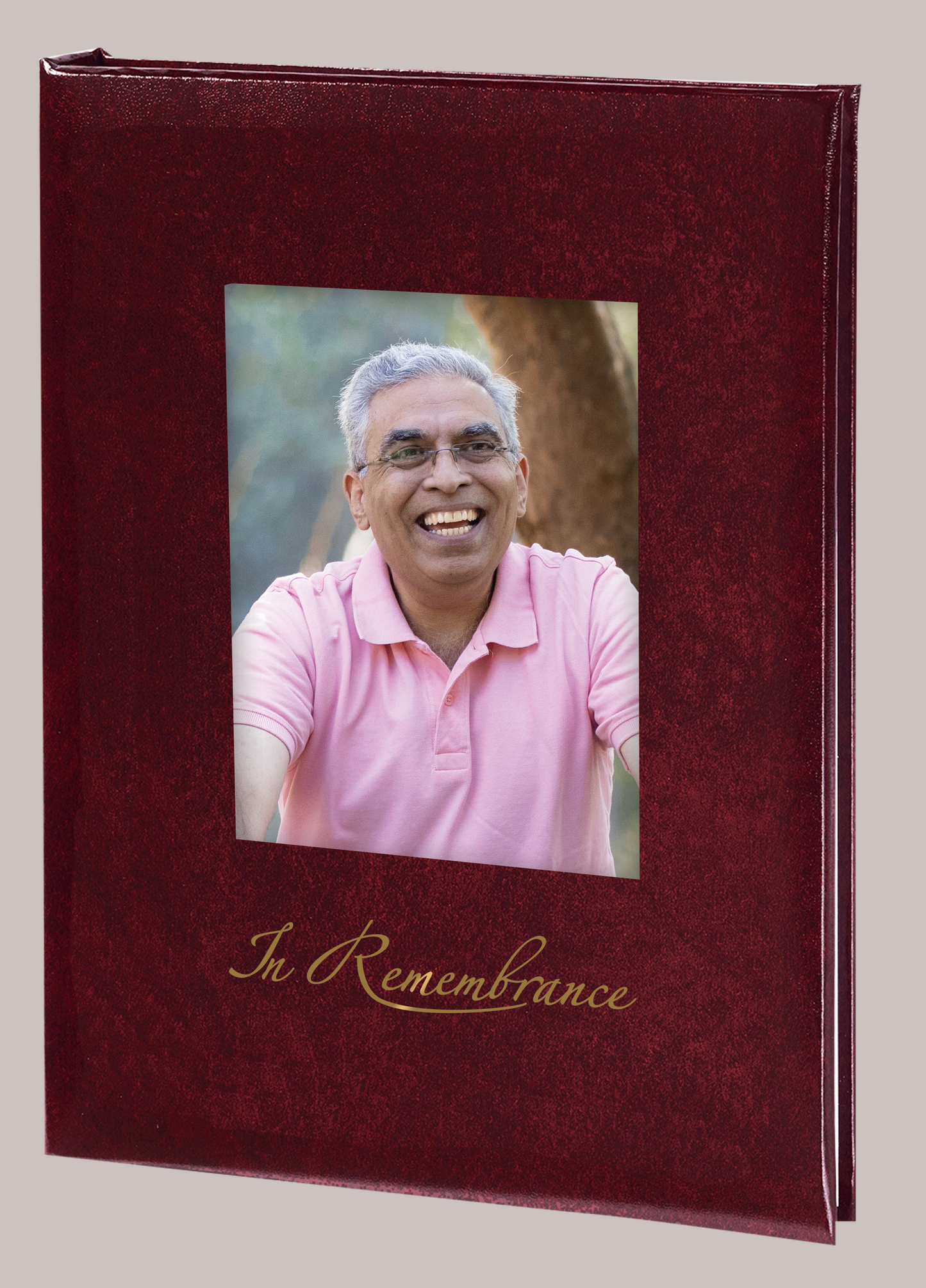 Frame Line - In Remembrance Frame- Burgundy - 6 Ring