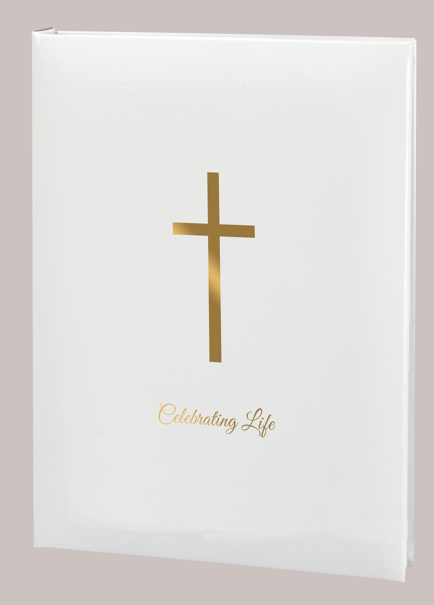 Elegant Line - Cross Celebrating Life - White - 6 Ring