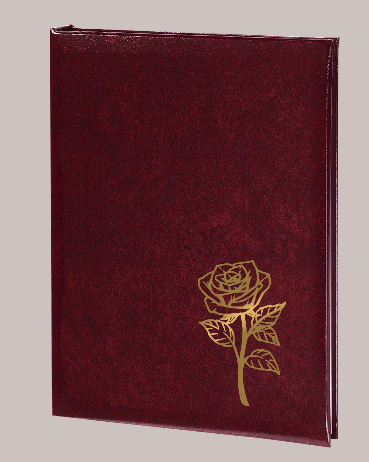 Elegant Line - Rose - Burgundy- 6 Ring