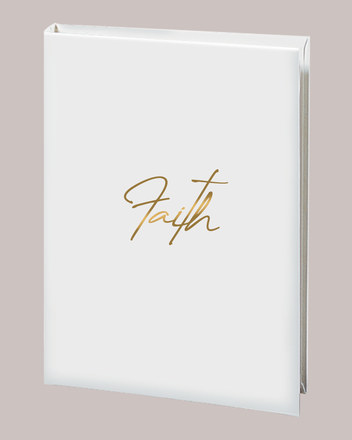 Elegant Line - Faith - White - 6 Ring