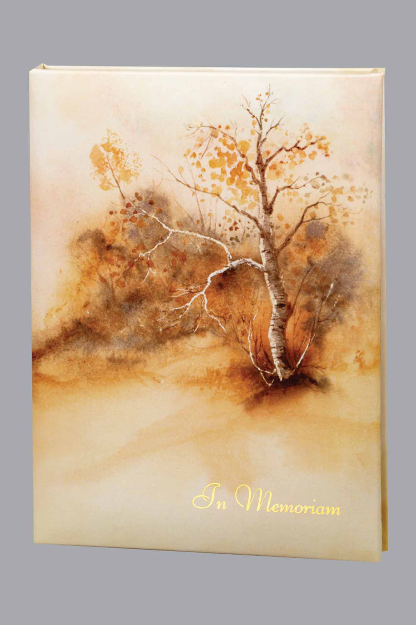 Autumn Splendor Funeral Guest Book