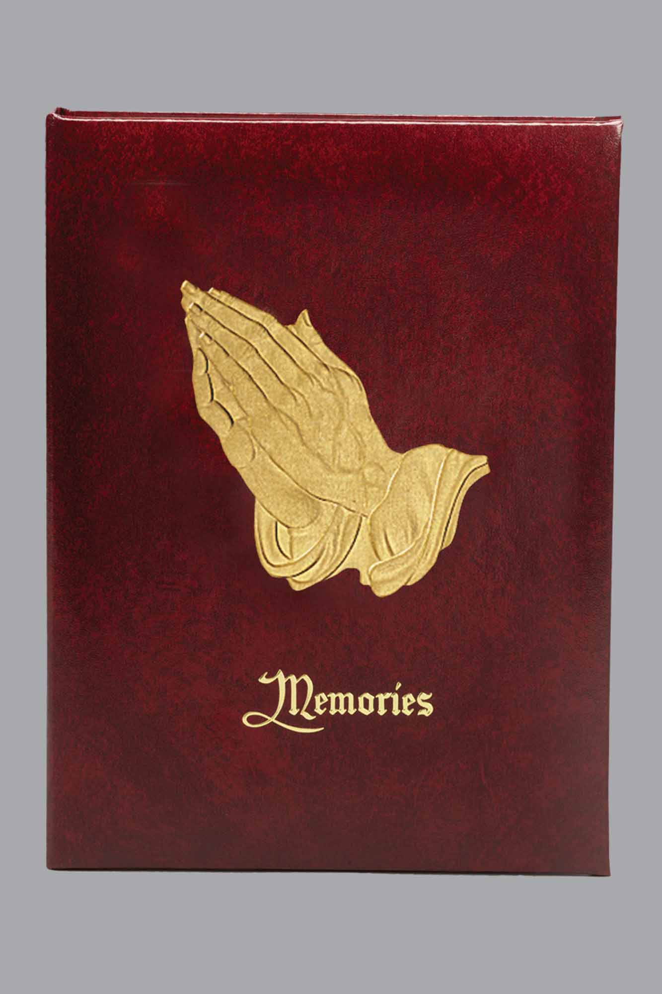 Praying Hands Funeral Guest Book