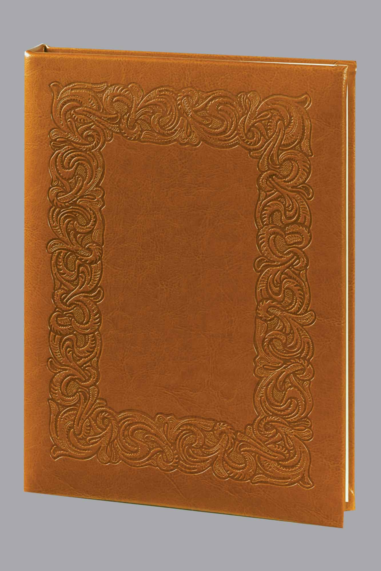 Heading Home Funeral Guest Book - Burnished Tan