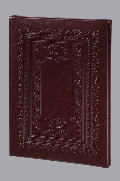 Ornate Burnished Frame Funeral Guest Book