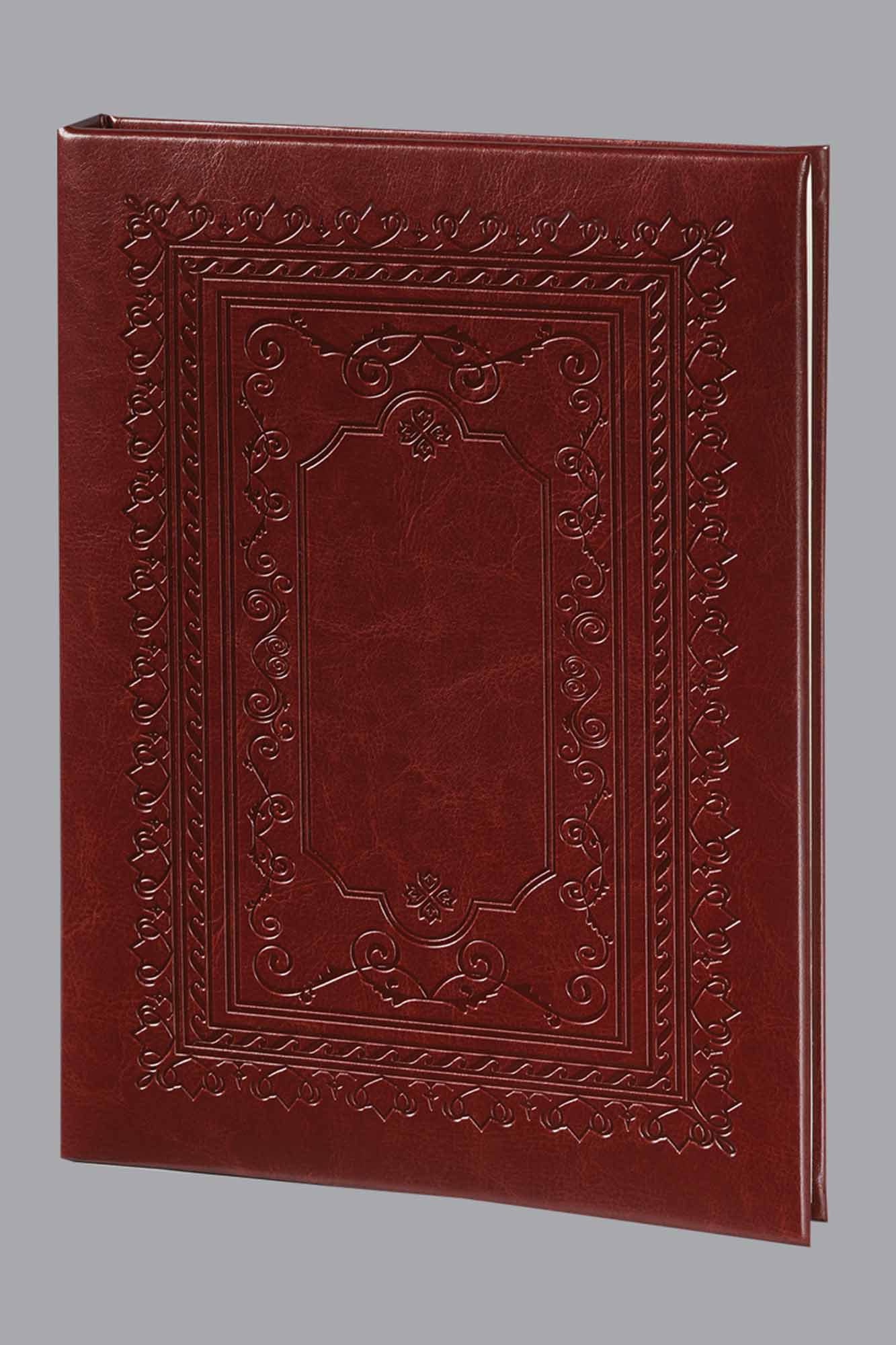 Ornate Burnished Frame Funeral Guest Book