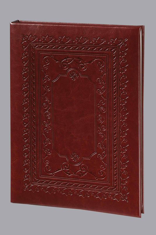 Ornate Burnished Frame Funeral Guest Book