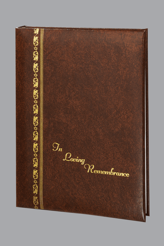 Royal Series Guest Book For Funeral