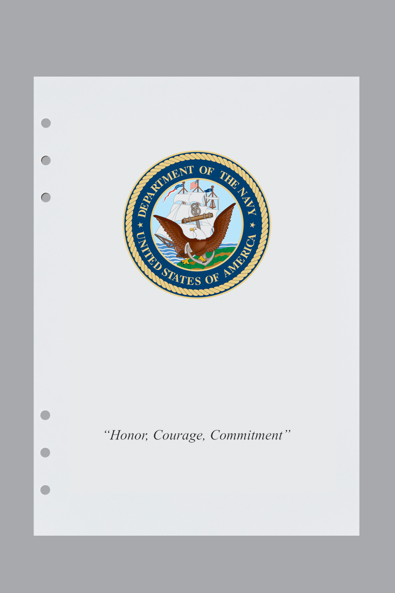 United States Navy Insignia title page