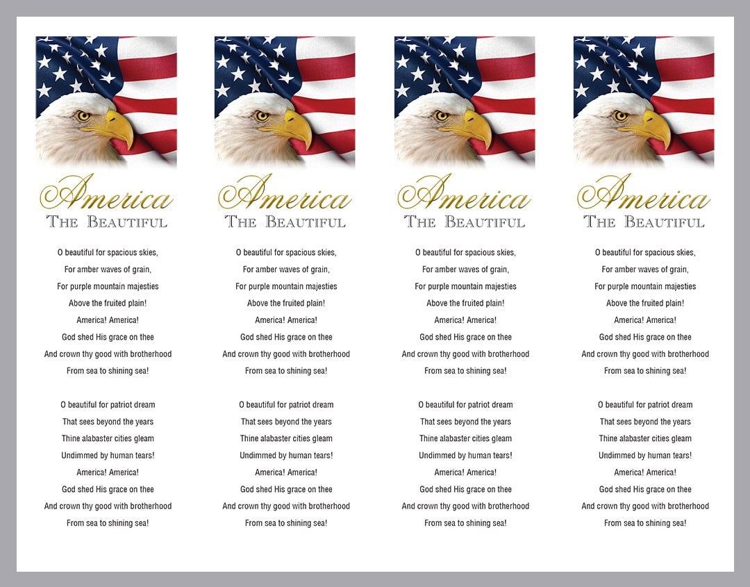 4 UP American Pride Bookmarks