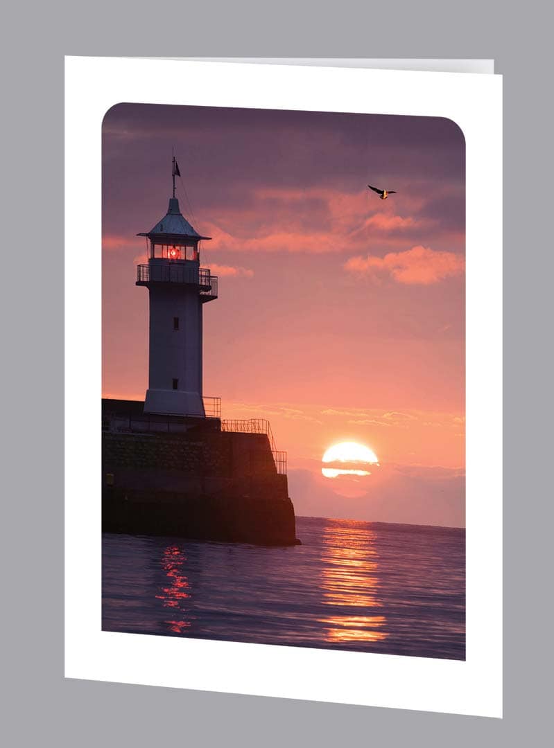 Lighthouse Thank You Card