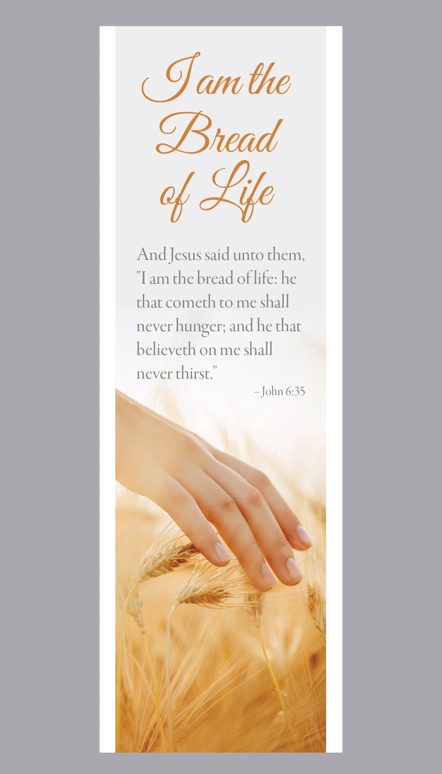 The Bread of Life Bookmark