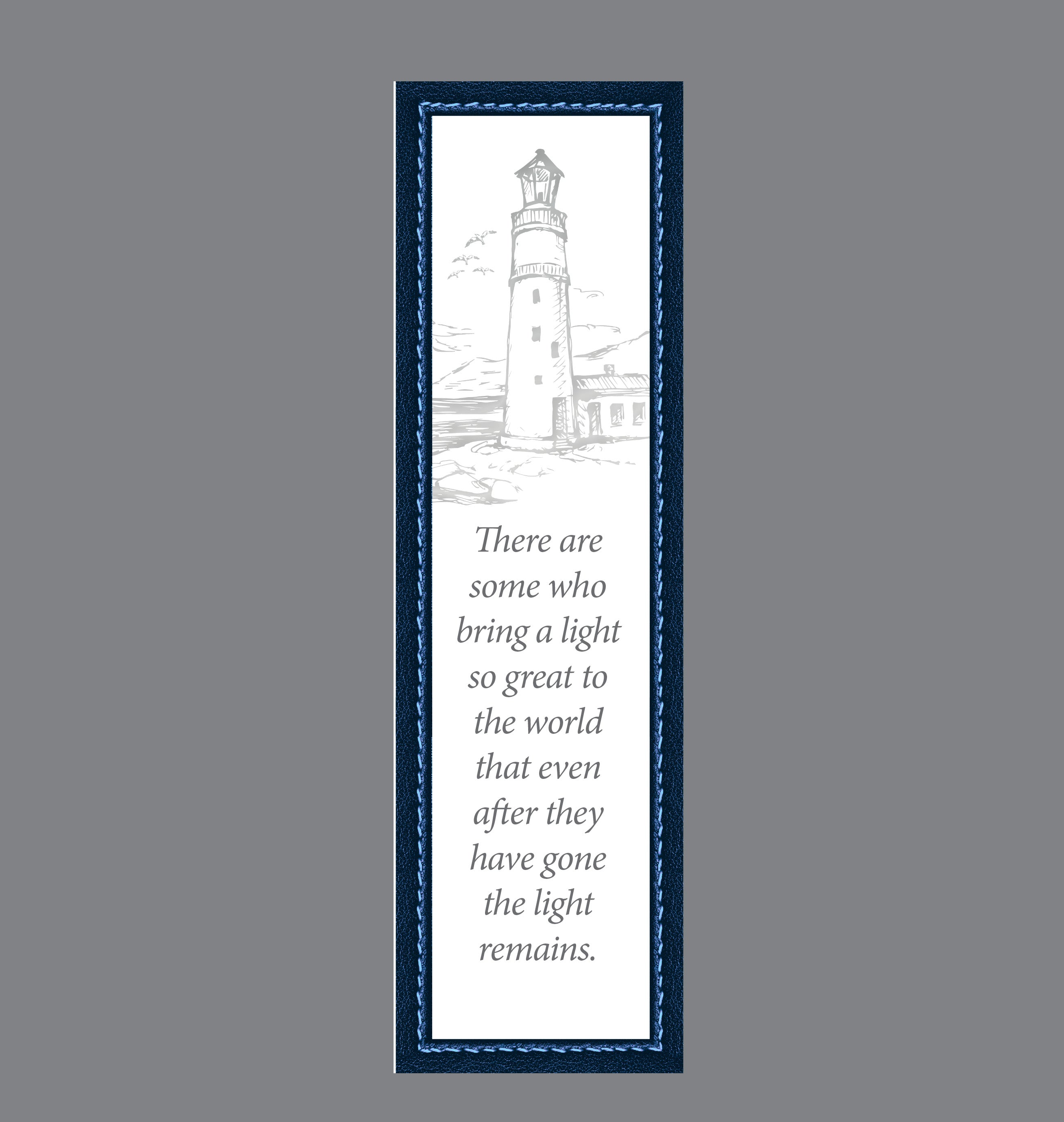 Elegant Line - Lighthouse - Bookmark