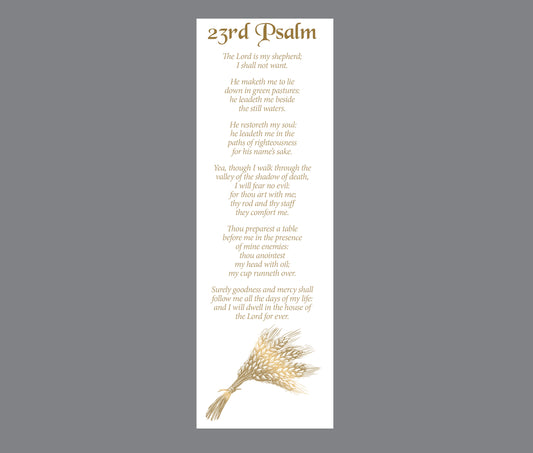 Elegant Line - Wheat In Remembrance - Bookmark