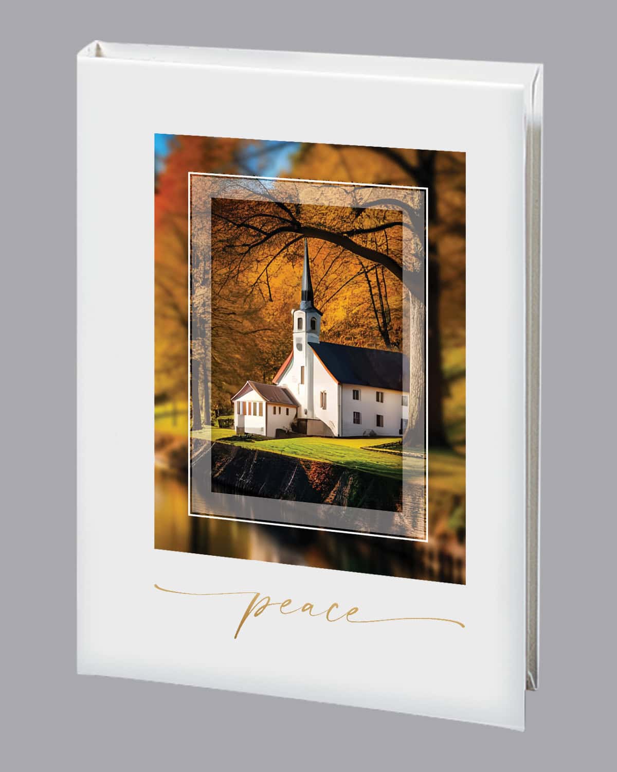 Sanctuary Funeral Guest Book - 6 Ring