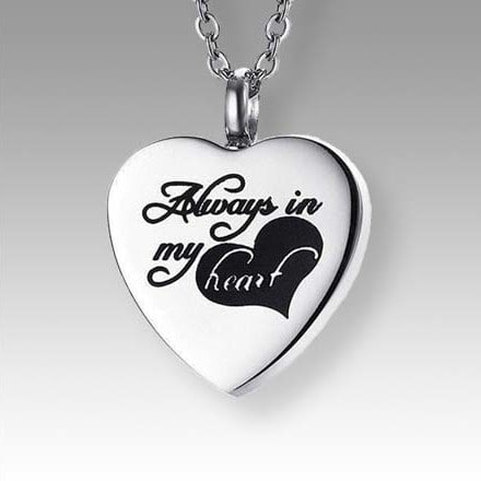 Silver Always in my Heart Pendant