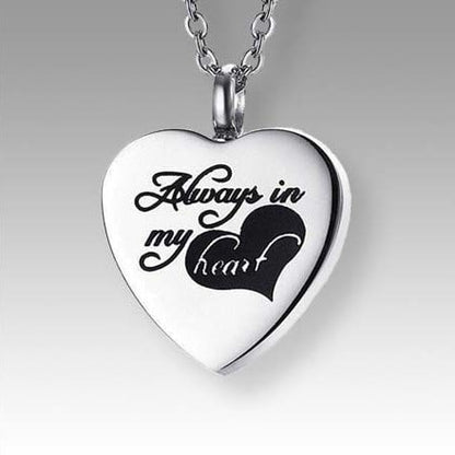 Silver Always in my Heart Pendant