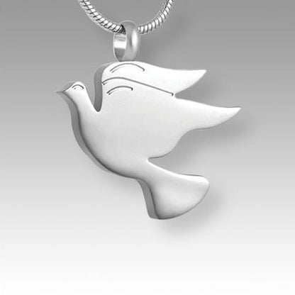 silver dove pendant