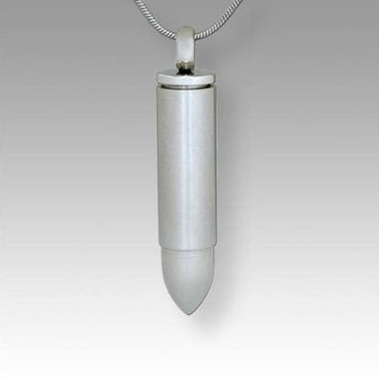 Silver bullet pendant