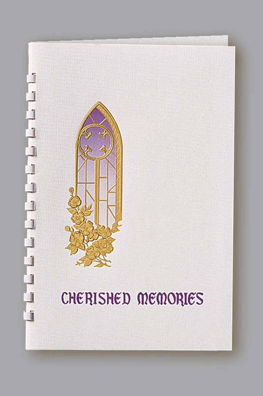 Foil Cherished Memories Leatherette 