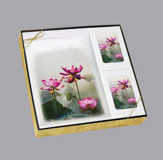 Lotus in the Mist Funeral Guest Book