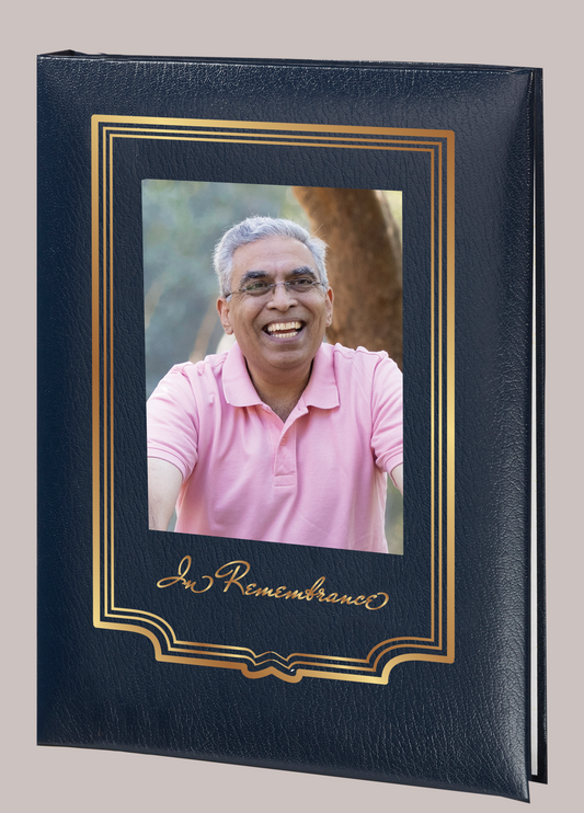 Frame Line - In Remembrance Art Frame - Blue - 6 Ring