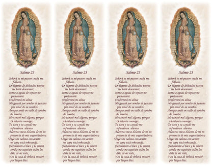 4 up Bookmark Our Lady of Guadalupe Spanish 857-BMK