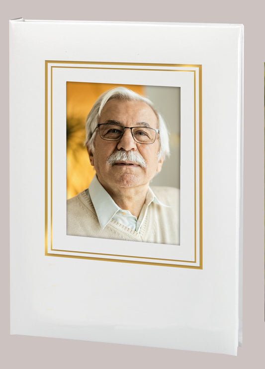 Frame Line - Double Border - White - 6 Ring
