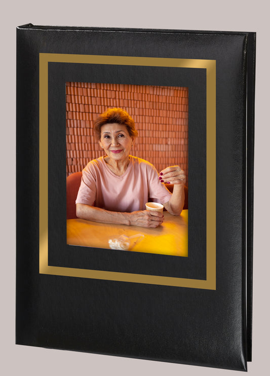 Frame Line - Thick Border - Black - 6 Ring