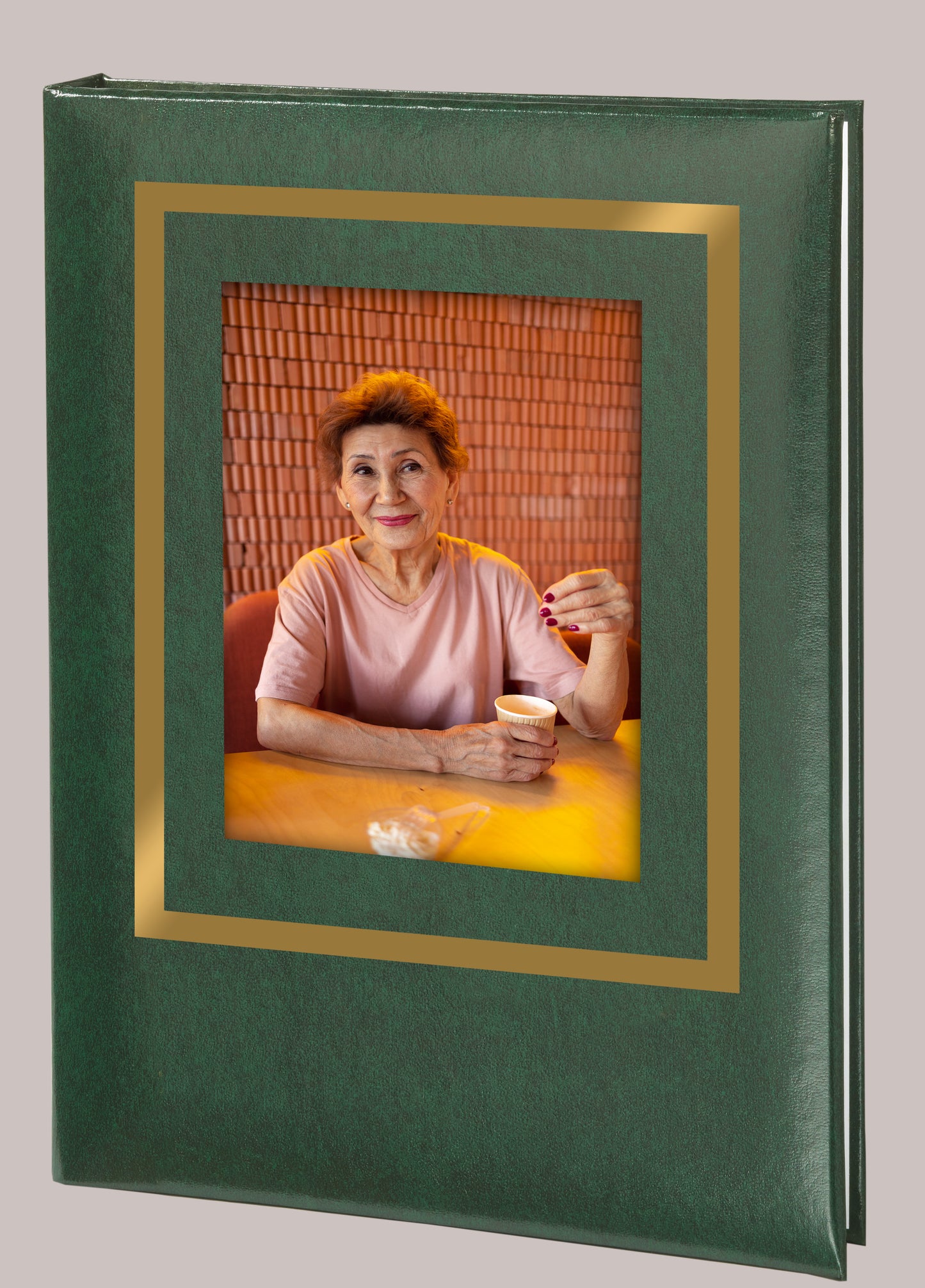 Frame Line - Thick Border - Green - 6 Ring