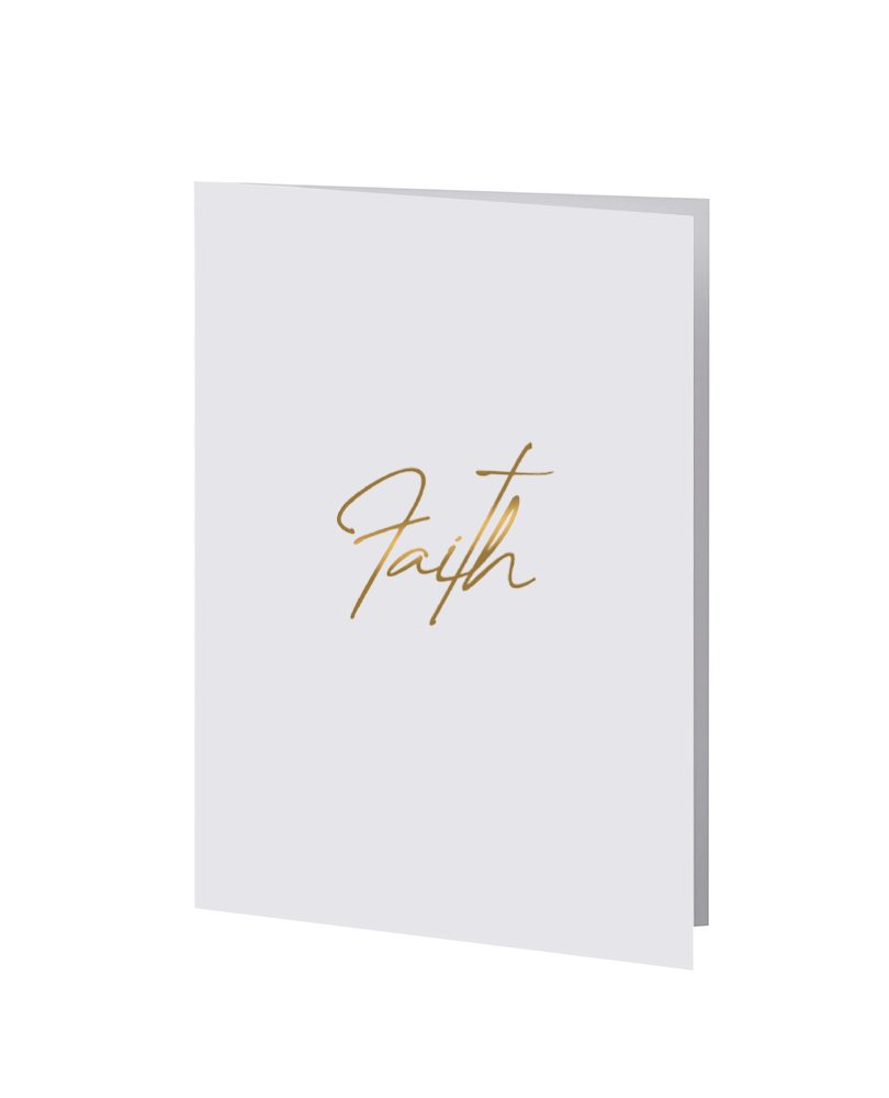 Elegant Line - Faith - Acknowledgment