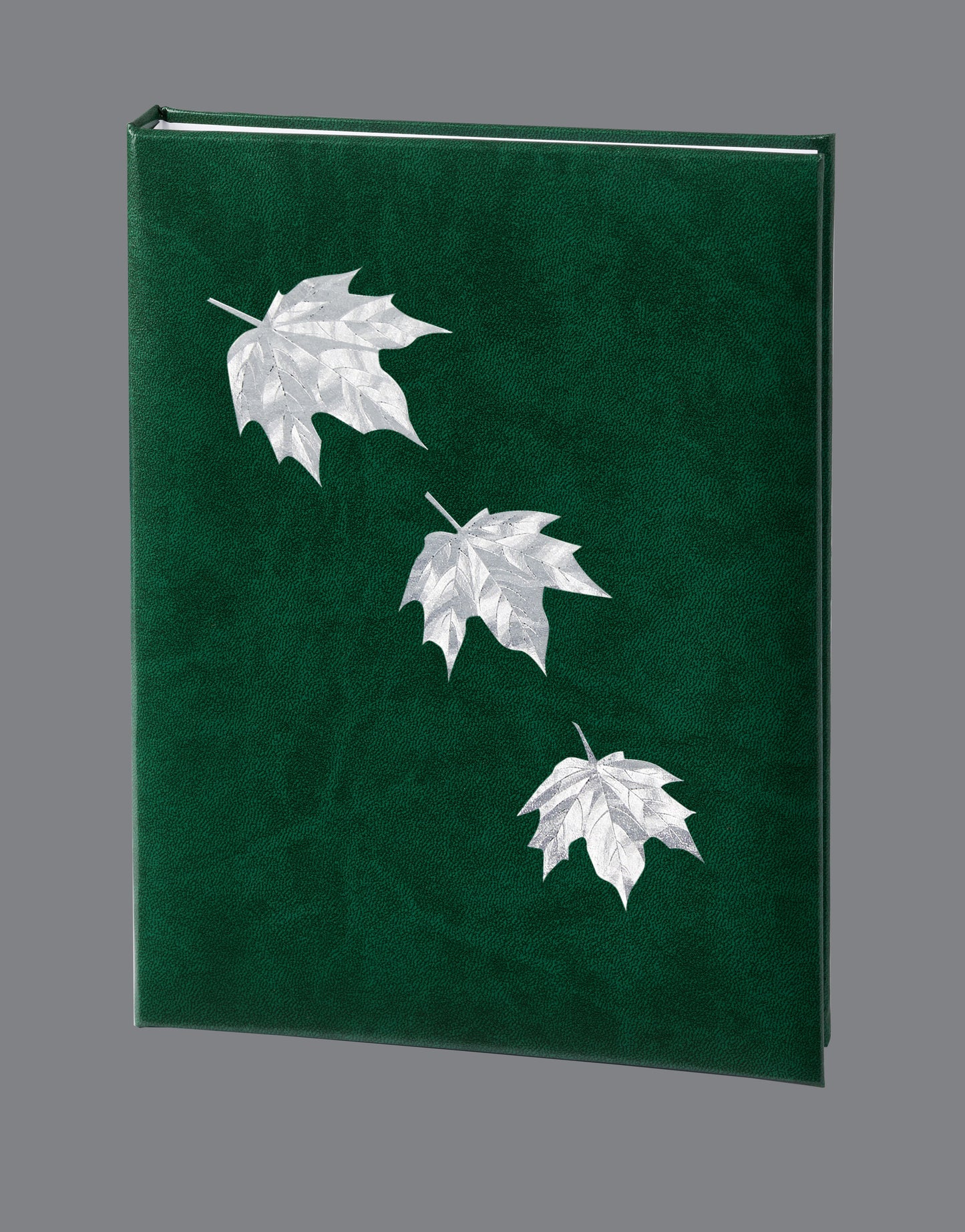 Elegant Line - Green Falling Leaves - 6 Ring