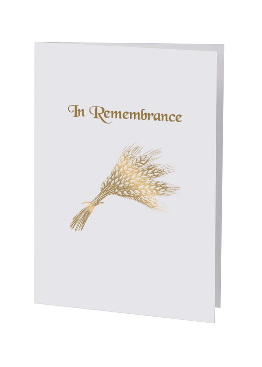 Elegant Line - Wheat In Remembrance - Service Record