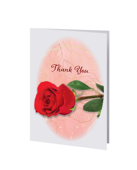 Radiant Line - Red Rose - Acknowledgment