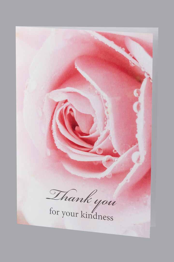 Cherished Rose Acknowledgment