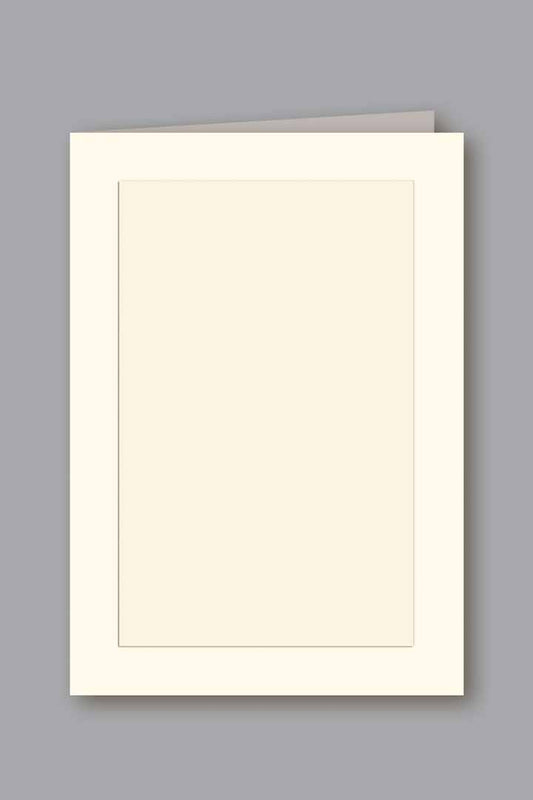 Blank Acknowledgments - Ivory Panel - 1-UP