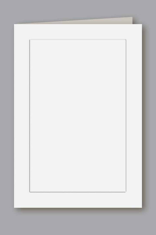 Blank Acknowledgments - White Panel - 1-UP