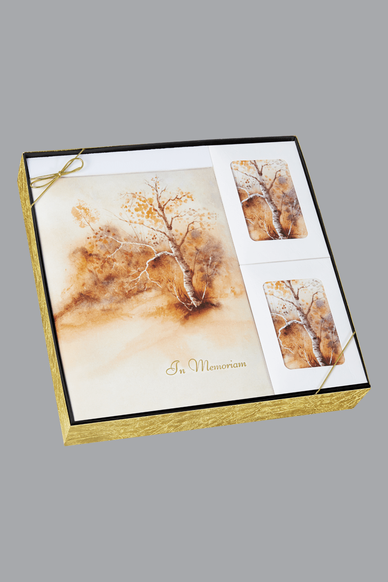 Aspen watercolor Autumn Splendor box set