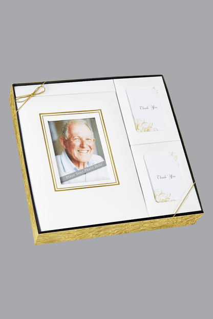 White Rectangle Photo Frame Book Box Set