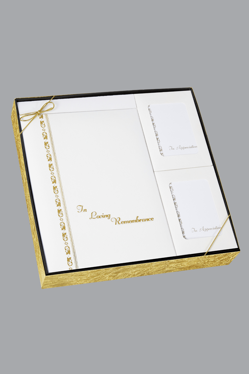 White Book Gold Foil Royal Series Box Set