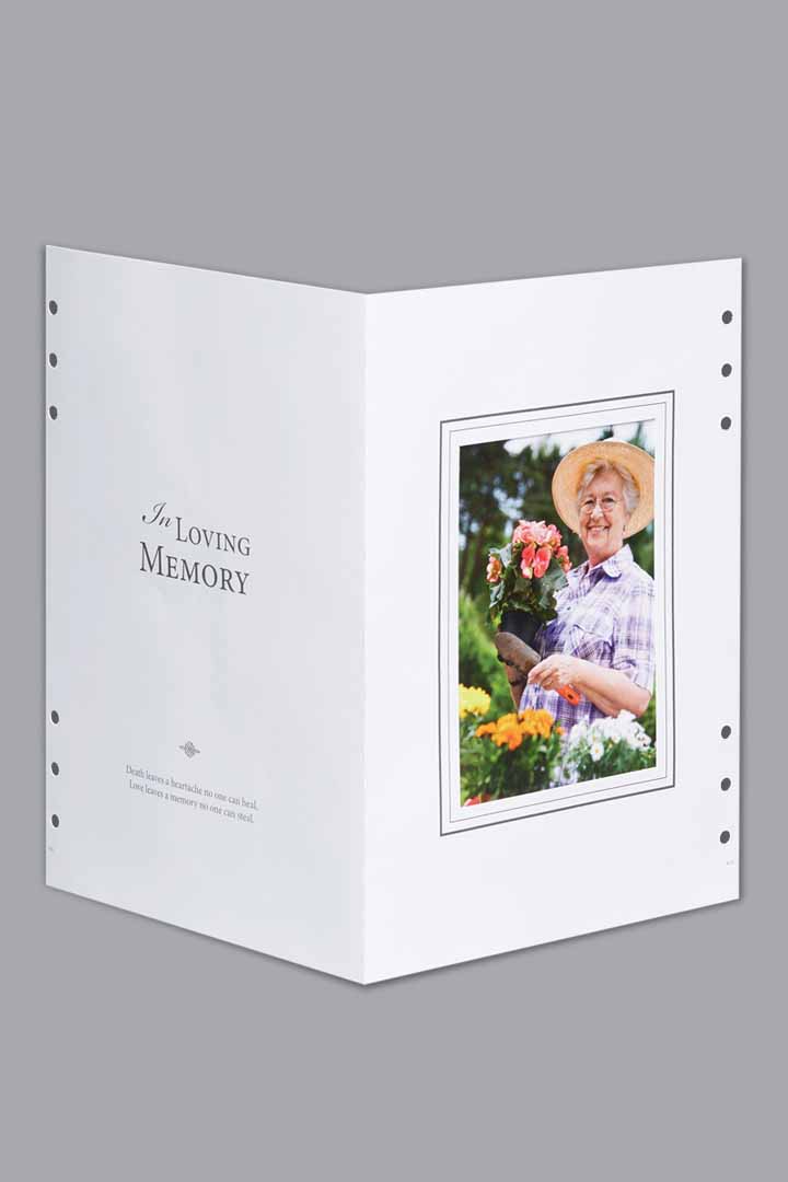 Photo Frame Pages - 5 Pack - White