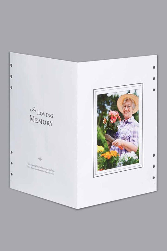 Photo Frame Pages - 5 Pack - White