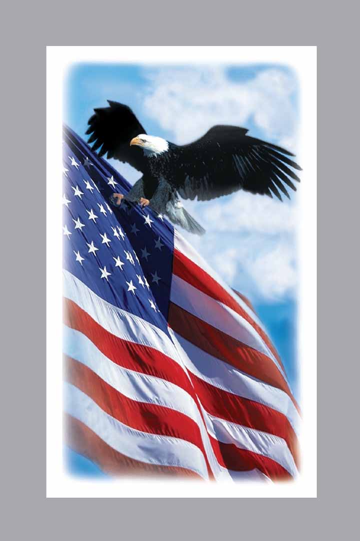 Patriotic Prayer Card