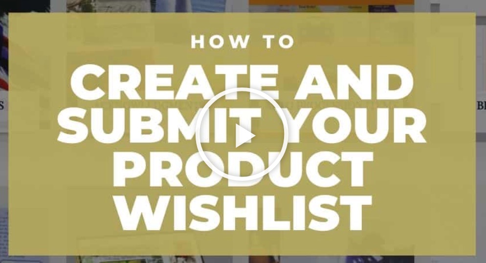 Youtube how to create a wishlist