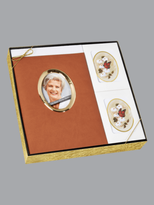 Fawn Oval Picture Frame Box Set 791 BXS