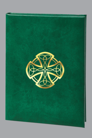 Celtic Design Funeral Guest Book