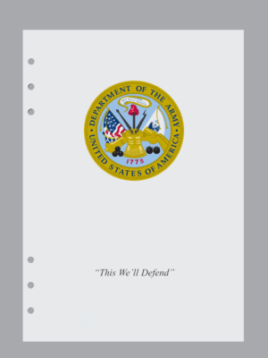 United States Army Insignia title page
