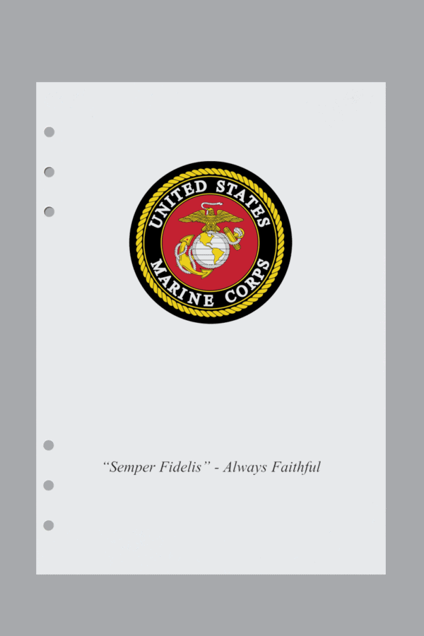 United States Marine Corps Insignia title page