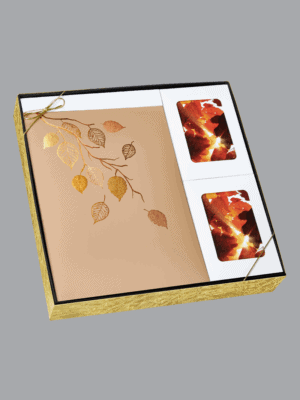 Copper Leaves gift box set 8540 bxs