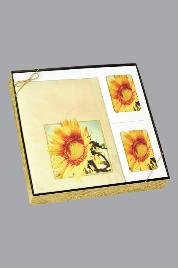Sunflower gift box set 8568