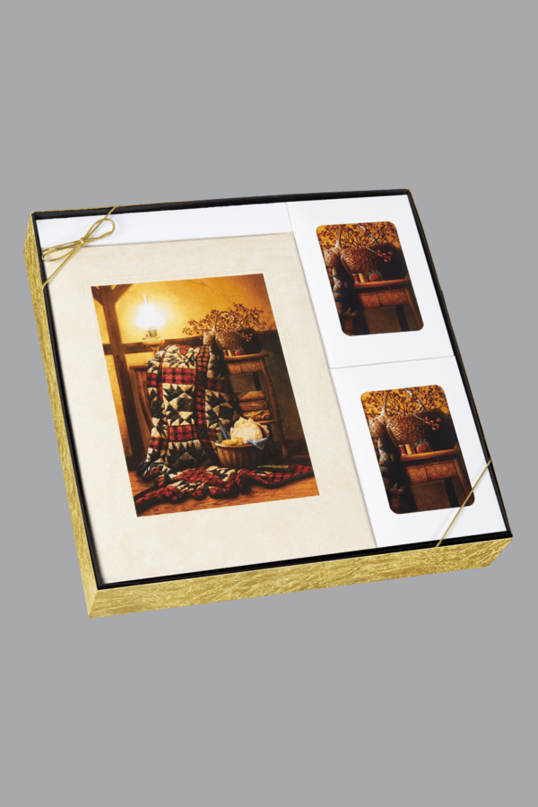 lamp and blanket Warm Memories Gift Box Set